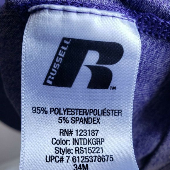 Russell Training Fit Purple Dri Power 360 Tee S/CH - Picture 4 of 4